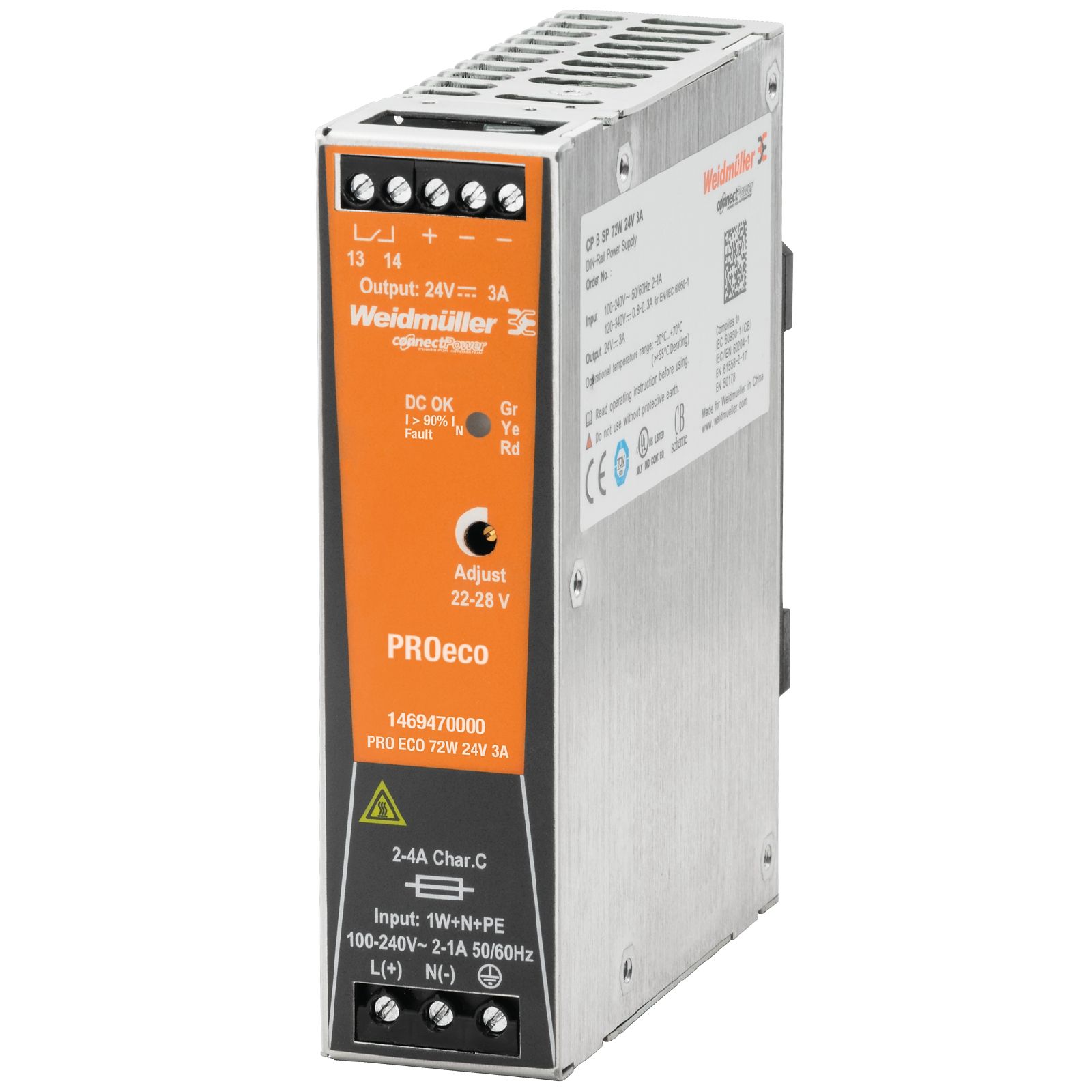 PRO ECO 72W 24V 3A - 1469470000