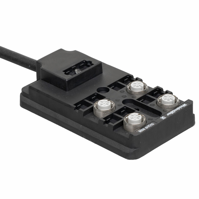 Weidmüller 9456210000 SAI-4-F 4P PUR 15M Sensör-Aktüatör Pasif Dağıtıcı