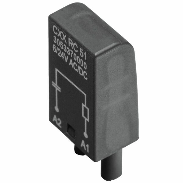 Weidmüller 3053370000 CXX RC 51 CUBESERIES RC Sönümleme Modülü (6…24 V AC/DC, Plug-in)