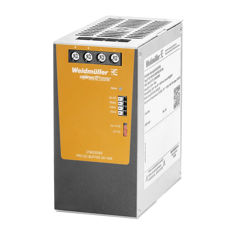 Weidmüller 2786250000 PRO DC BUFFER 24V 40A