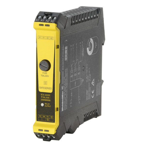 Weidmüller 2500980000 SCS 24VDC P1SIL3DS I SIL3 Emniyet Rölesi
