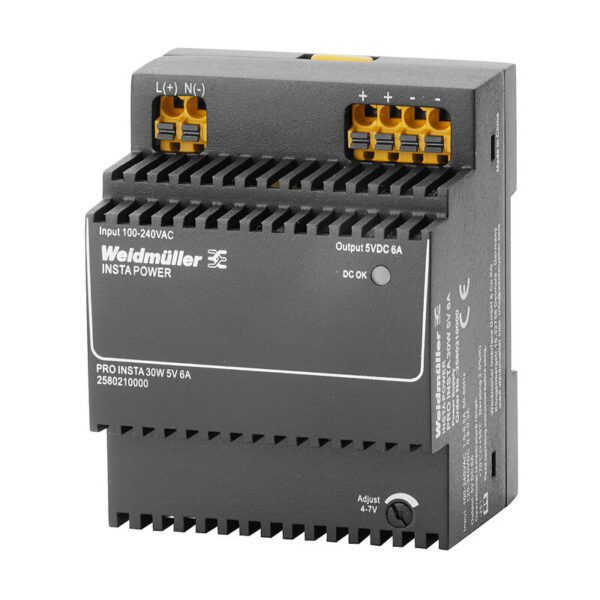 Weidmüller 2580210000 PRO INSTA 30W 5V 6A