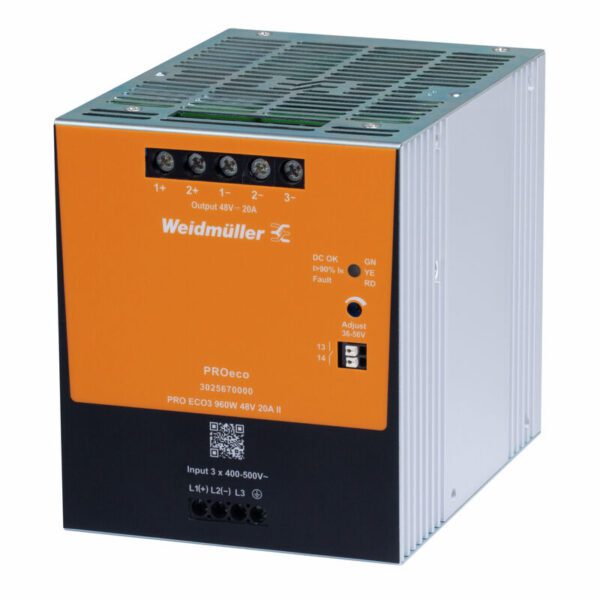 Weidmüller 3025670000 PRO ECO3 960W 48V 20A II
