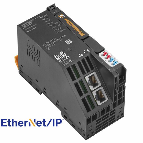 Weidmüller 2799510000 UR20-FBC-EIP-ECO EtherNet/IP Remote I/O Fieldbus Coupler