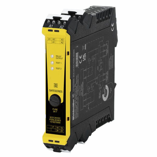 Weidmüller 1319270000 SCS 24VDC P2SIL3DSES SIL3 Emniyet Rölesi
