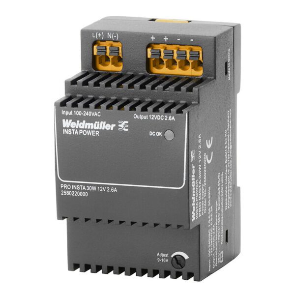 Weidmüller 2580220000 PRO INSTA 30W 12V 2.6A