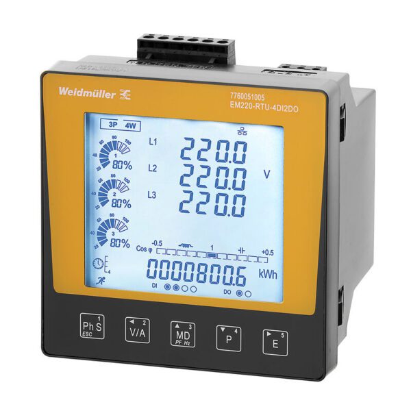 Weidmüller 7760051006 VPU I 3+1 280V/25KA Tip 1+2 Yıldırım ve Aşırı Gerilim Koruma Cihazı