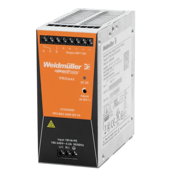 Weidmüller 1478240000 PRO MAX 240W 48V 5A