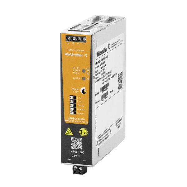 Weidmüller 2869030000 PRO DCDC 120W 12V/24V 5A