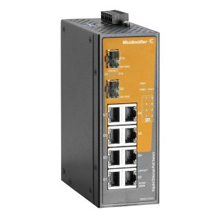 Weidmüller 2682410000 IE-SW-EL10-8GTPOE-2GESFP Endüstriyel PoE Gigabit Ethernet Switch