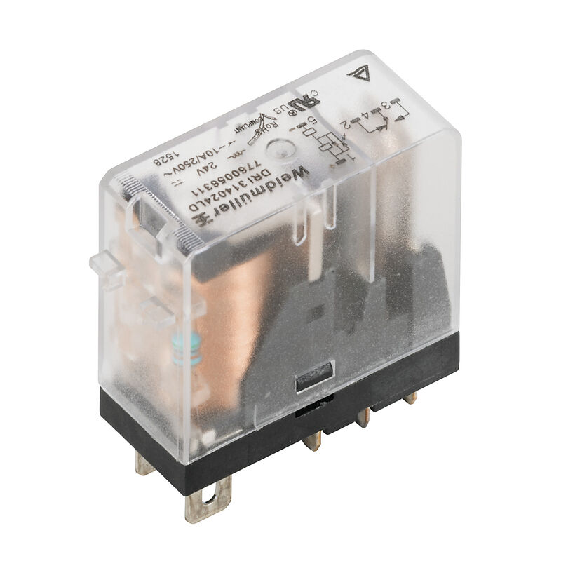 Weidmüller 7760056297 DRI314024 Endüstriyel Röle 24 V DC 1CO 10A