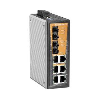 Weidmüller 1240990000 IE-SW-BL06-2TX-4POE Endüstriyel PoE Ethernet Switch