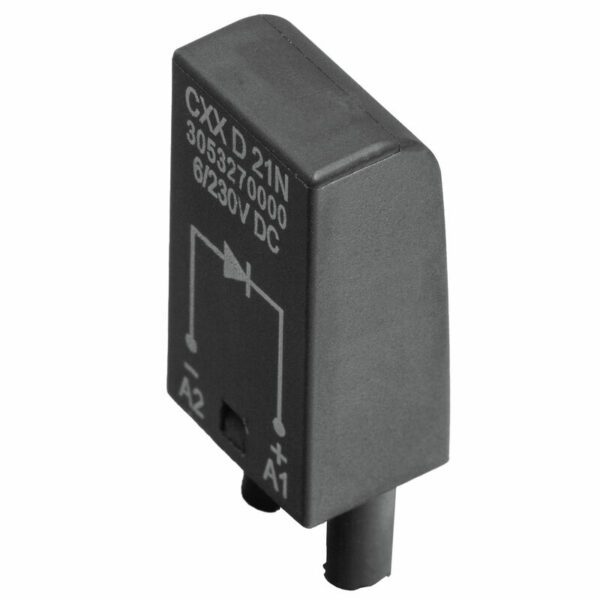 Weidmüller 3053270000 CXX D 21N CUBESERIES Serbest Dönüş Diyodu Koruma Modülü (6…230V DC)