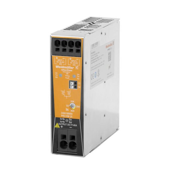 Weidmüller 2486100000 PRO RM 20 Redundancy Modülü