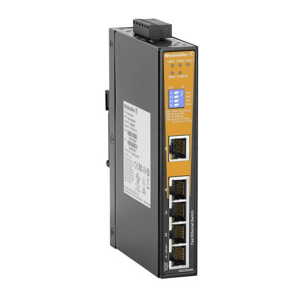Weidmüller 2682250000 IE-SW-EL08-8GT Endüstriyel Gigabit Ethernet Switch
