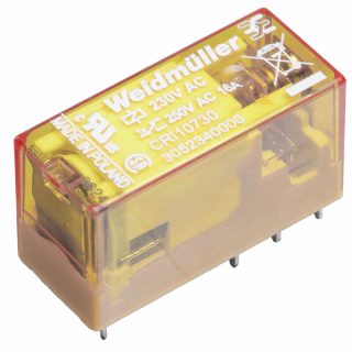 Weidmüller 3052340000 CRI10730 230V AC Endüstriyel Mini Röle (1 CO, 16A)