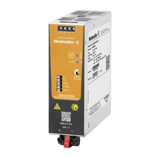 Weidmüller 2869050000 PRO DCDC 240W 24V/48V 5A