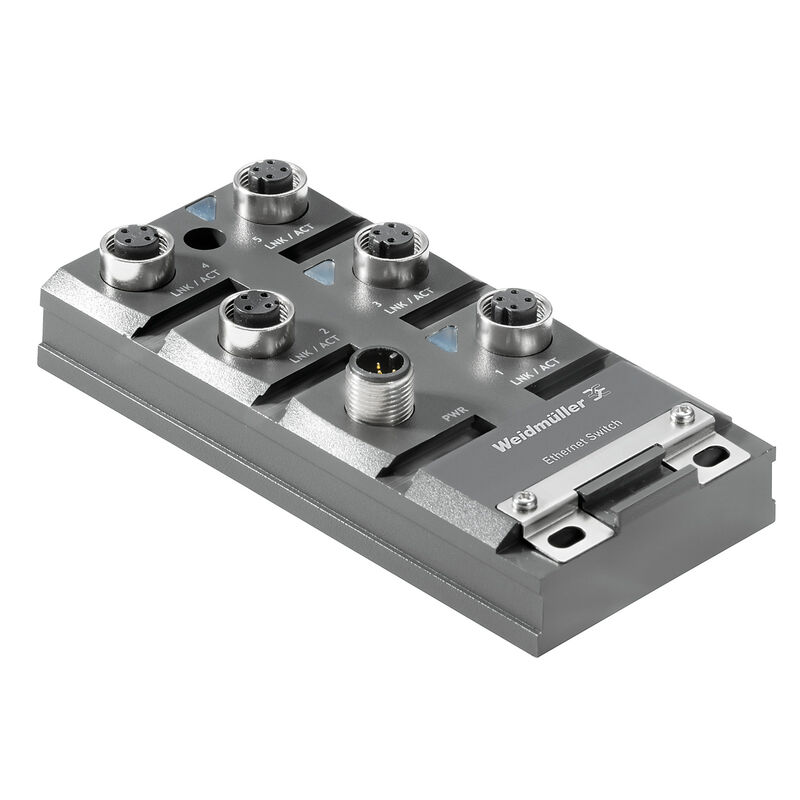 Weidmüller 1504410000 IE-SW-IP67-5M12