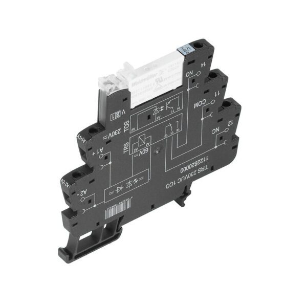 Weidmüller 1122780000 TRS 24VUC 1CO TERMSERIES Röle Modülü (24 V AC/DC, 1 Değiştirici Kontak, Vidalı Bağlantı)