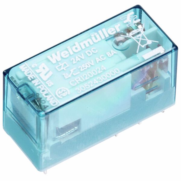 Weidmüller 3052450000 CRI20110 110V DC Endüstriyel Mini Röle (2 CO, 8A)