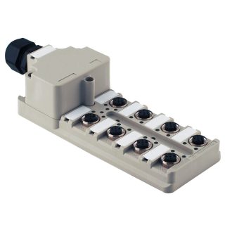 Weidmüller 1701250000 SAI-8-M 5P M12 Sensör-Aktüatör Pasif Dağıtıcı