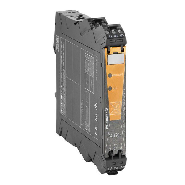 Weidmüller 2044850000 ACT20P-CML-10-AO-RC-S Akım Ölçüm Transdüseri ve Limit Değer İzleme Modülü