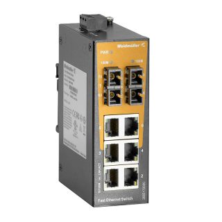 Weidmüller 2682170000 IE-SW-EL08-6TX-2SC Endüstriyel Ethernet Switch