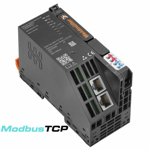 Weidmüller 2659700000 UR20-FBC-MOD-TCP-ECO Modbus TCP Remote I/O Fieldbus Coupler