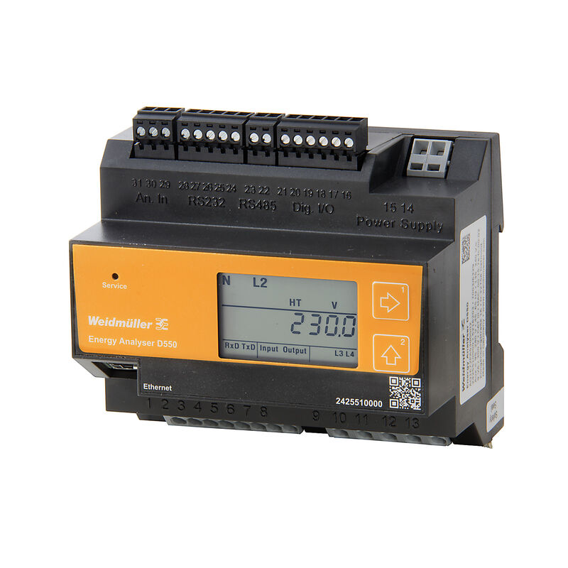 Weidmüller 2425510000 ENERGY ANALYSER D550 Enerji Analizörü