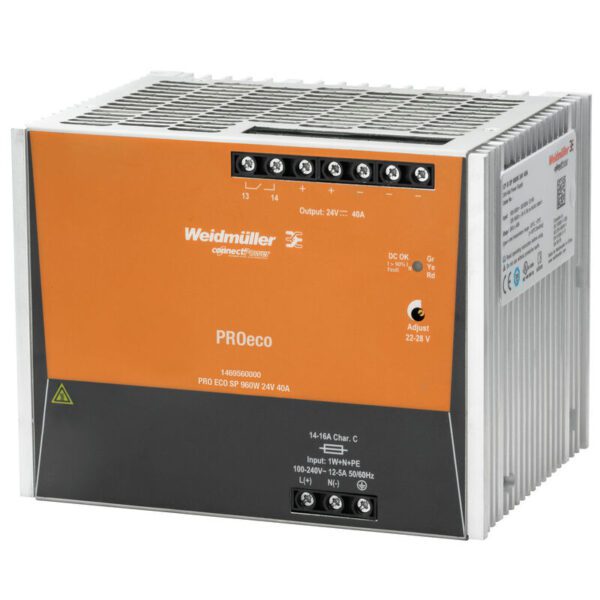 Weidmüller 1469560000 PRO ECO3 960W 24V 40A