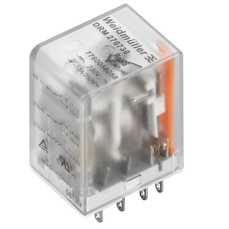 Weidmüller 7760056084 DRM570548 48V AC Endüstriyel Güç Rölesi