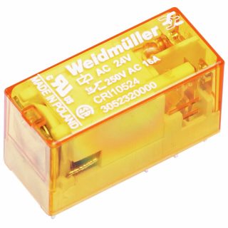 Weidmüller 3052320000 CRI10524 24V AC Endüstriyel Mini Röle (1 CO, 16A)