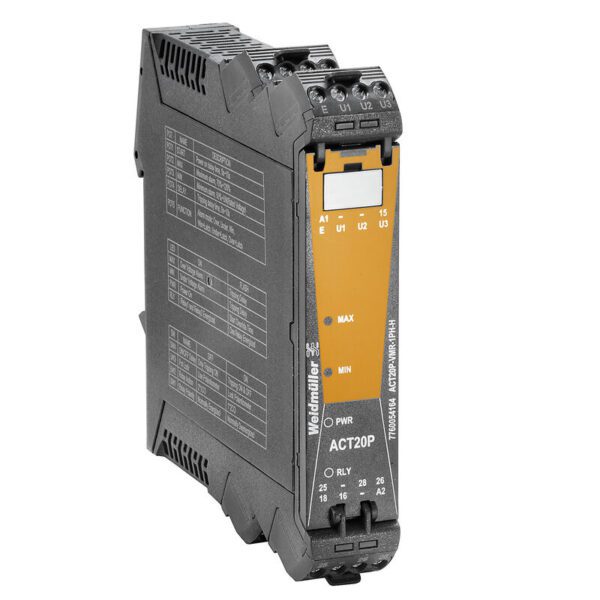Weidmüller 7760054164 ACT20P-VMR-1PH-H-S Gerilim İzleme Rölesi